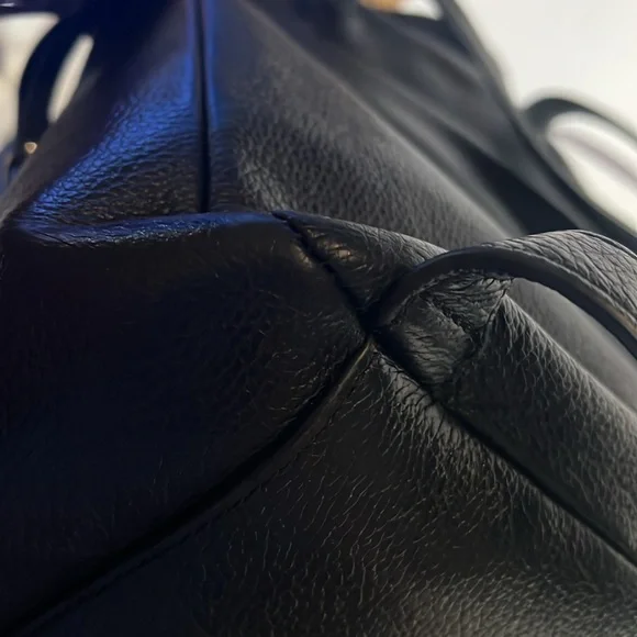 Kate Spade leather black backpack
